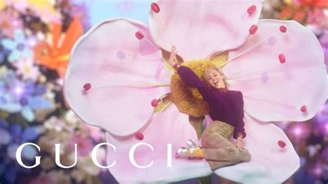 gucci memoire advert music|gucci flora advert girl.